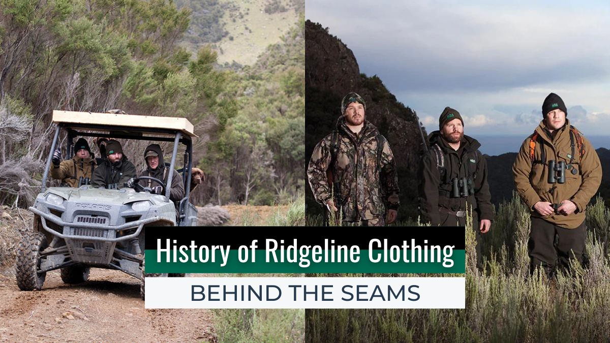 History of Ridgeline Clothing - Behind the Seams
