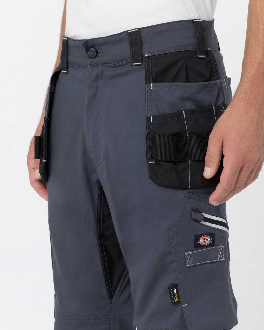Dickies Holster Universal Flex Trousers in Navy and Black
