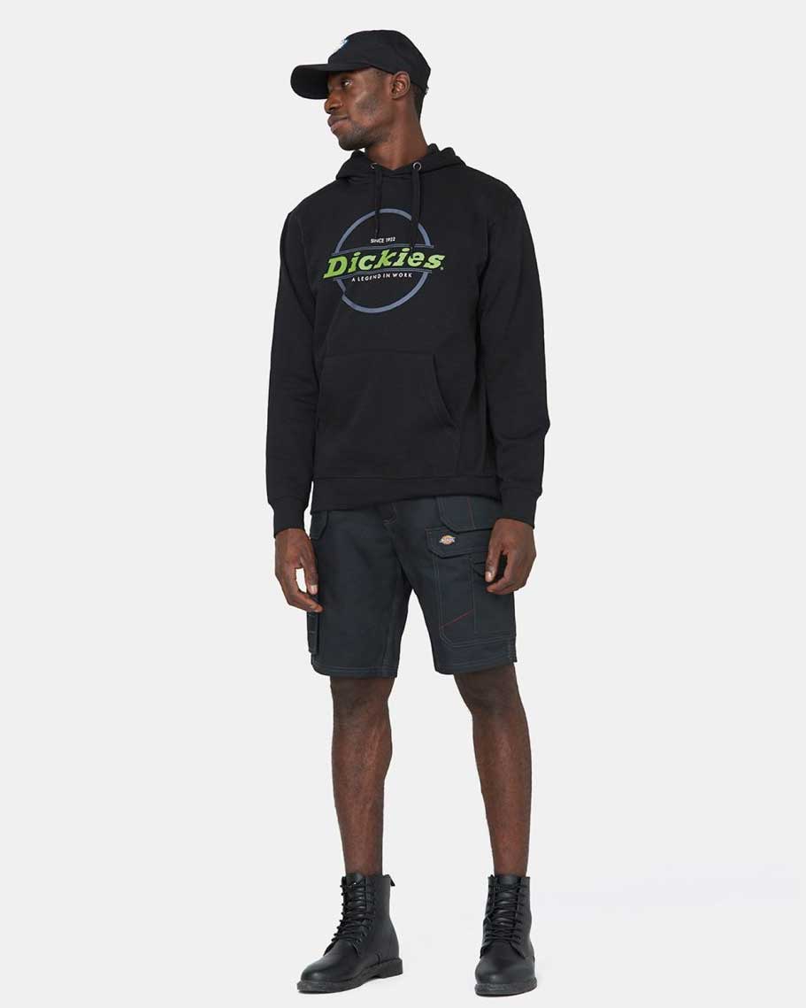 Dickies Towson Graphic Hoodie in Black