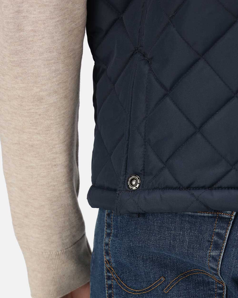 Regatta Tyler Diamond Quilt Bodywarmer in Navy