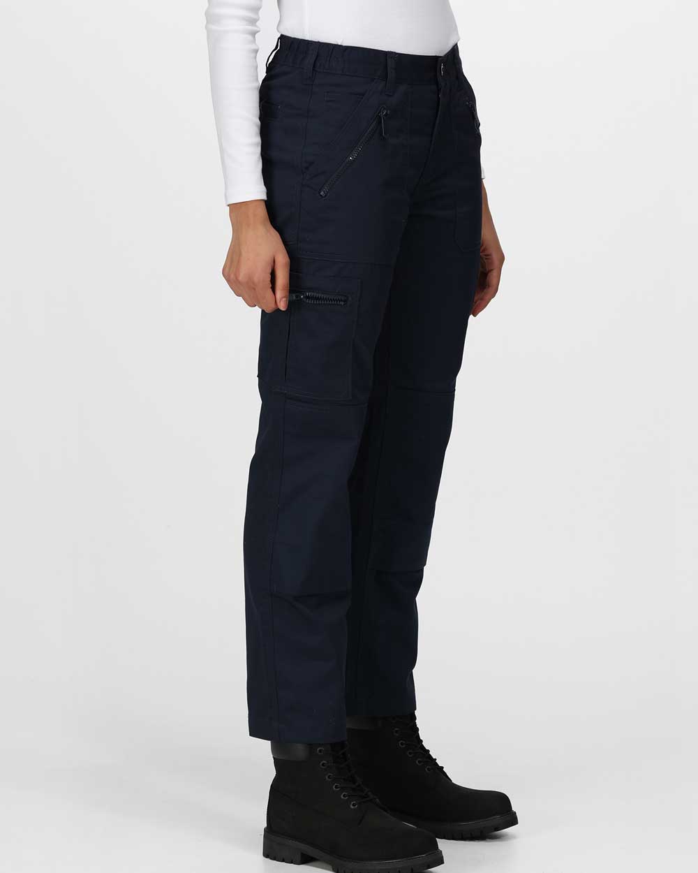 Regatta Womens Pro Action Trousers in Navy