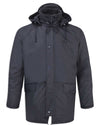 Navy waterproof FLEX Fleece Lined waterproof jacket Fortexfleece 219 #colour_navy-blue