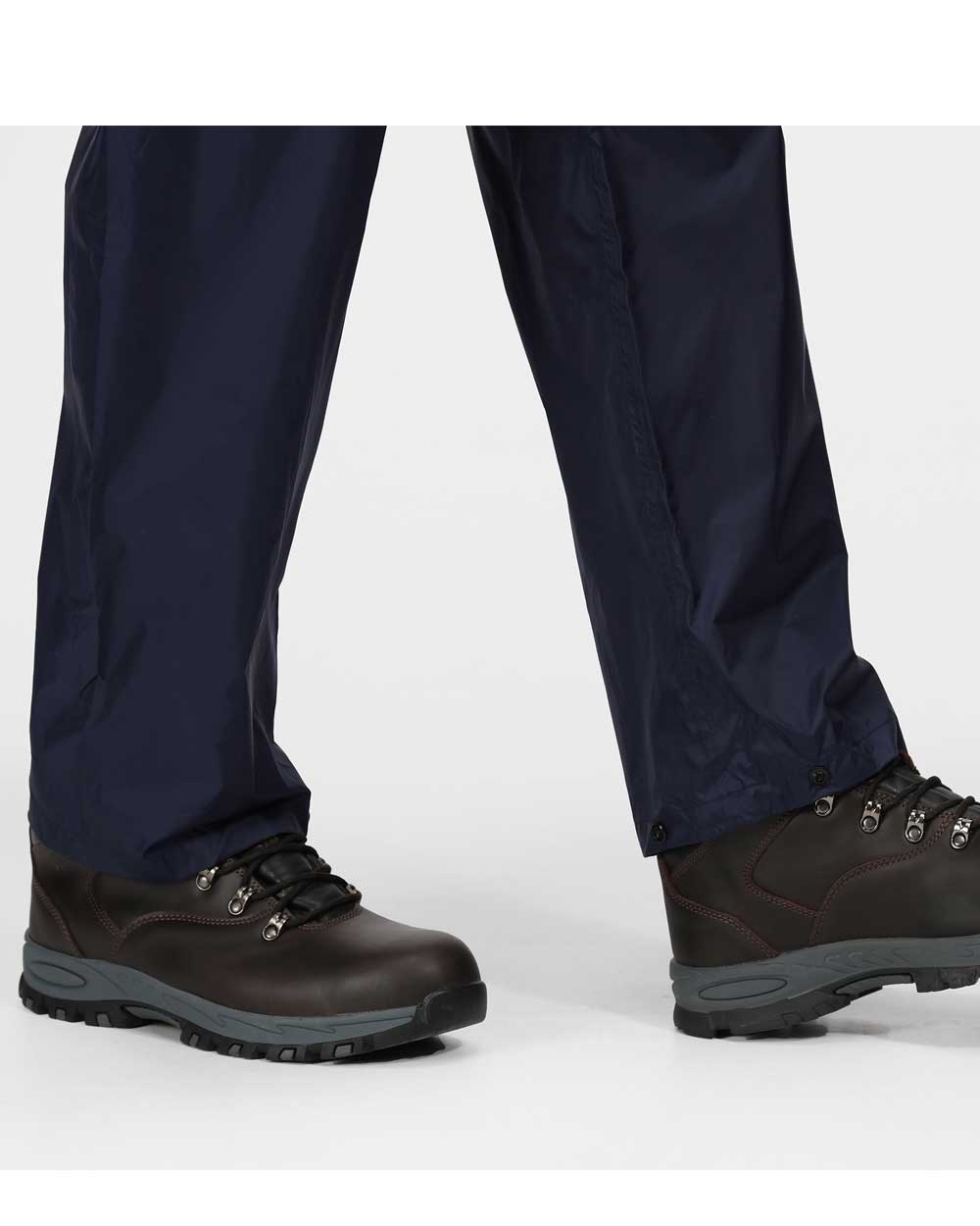 Regatta Pro Packaway Breathable Overtrousers in Navy