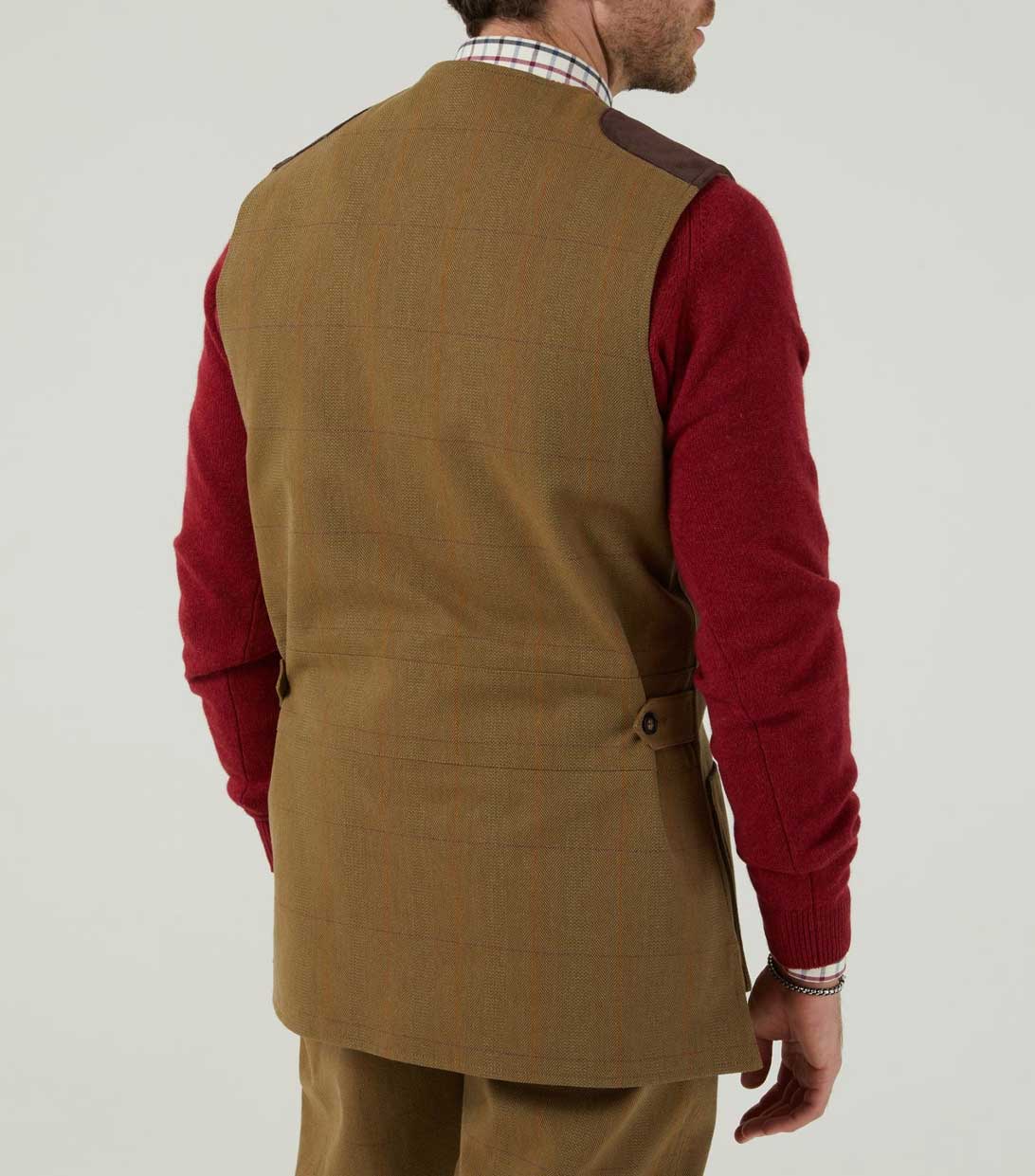 Alan Paine Axford Shooting Waistcoat in Aspen