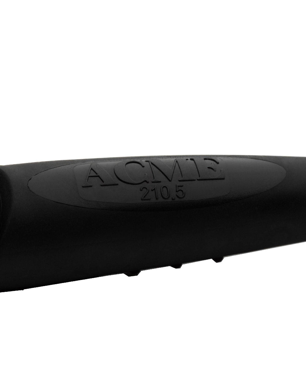 Black Coloured Acme 210.5 Alpha Dog Whistle on white background