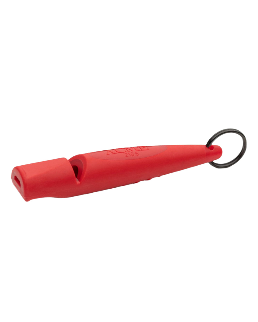 Carmine Red Coloured Acme 210.5 Alpha Dog Whistle on white background