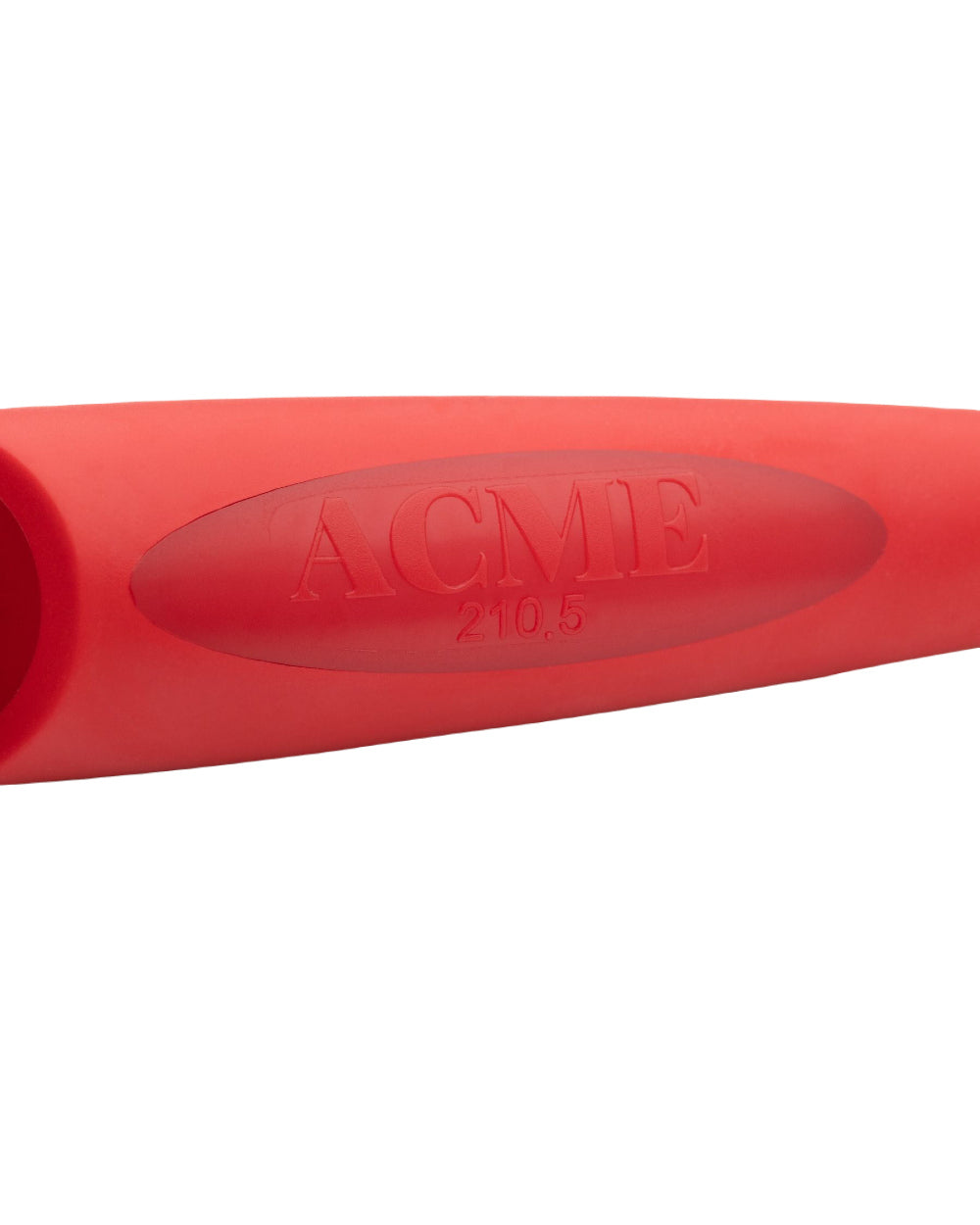 Carmine Red Coloured Acme 210.5 Alpha Dog Whistle on white background