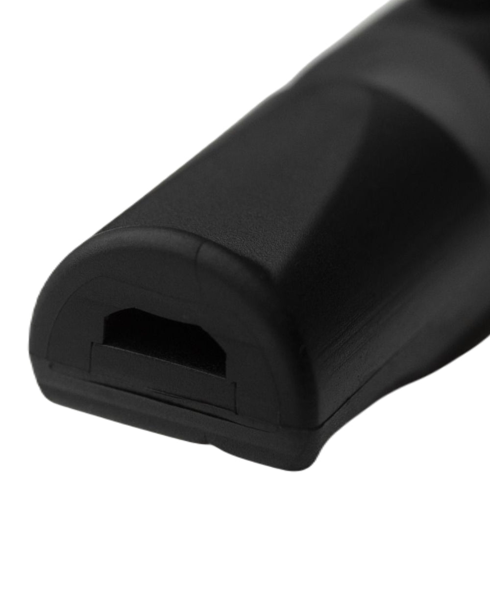 Black Coloured Acme 211.5 Alpha Dog Whistle on white background