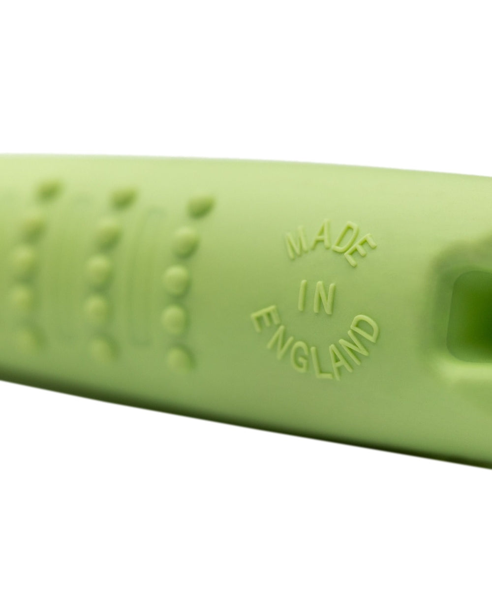 Lime Green Coloured Acme 211.5 Alpha Dog Whistle on white background