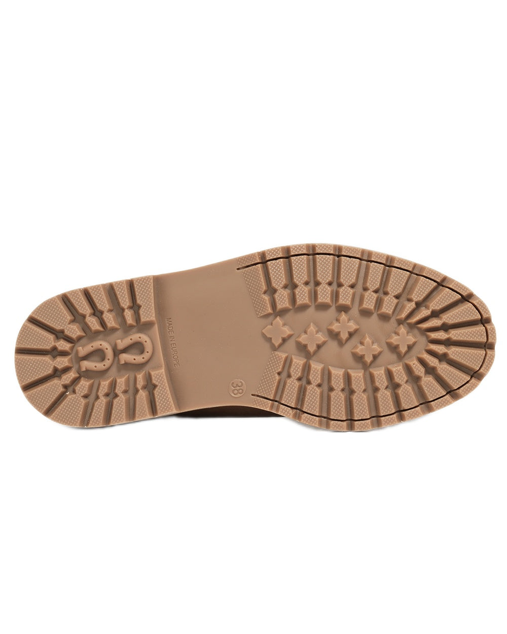 Brown Cider coloured Aigle Eperon Leather Chelsea Boots on white background