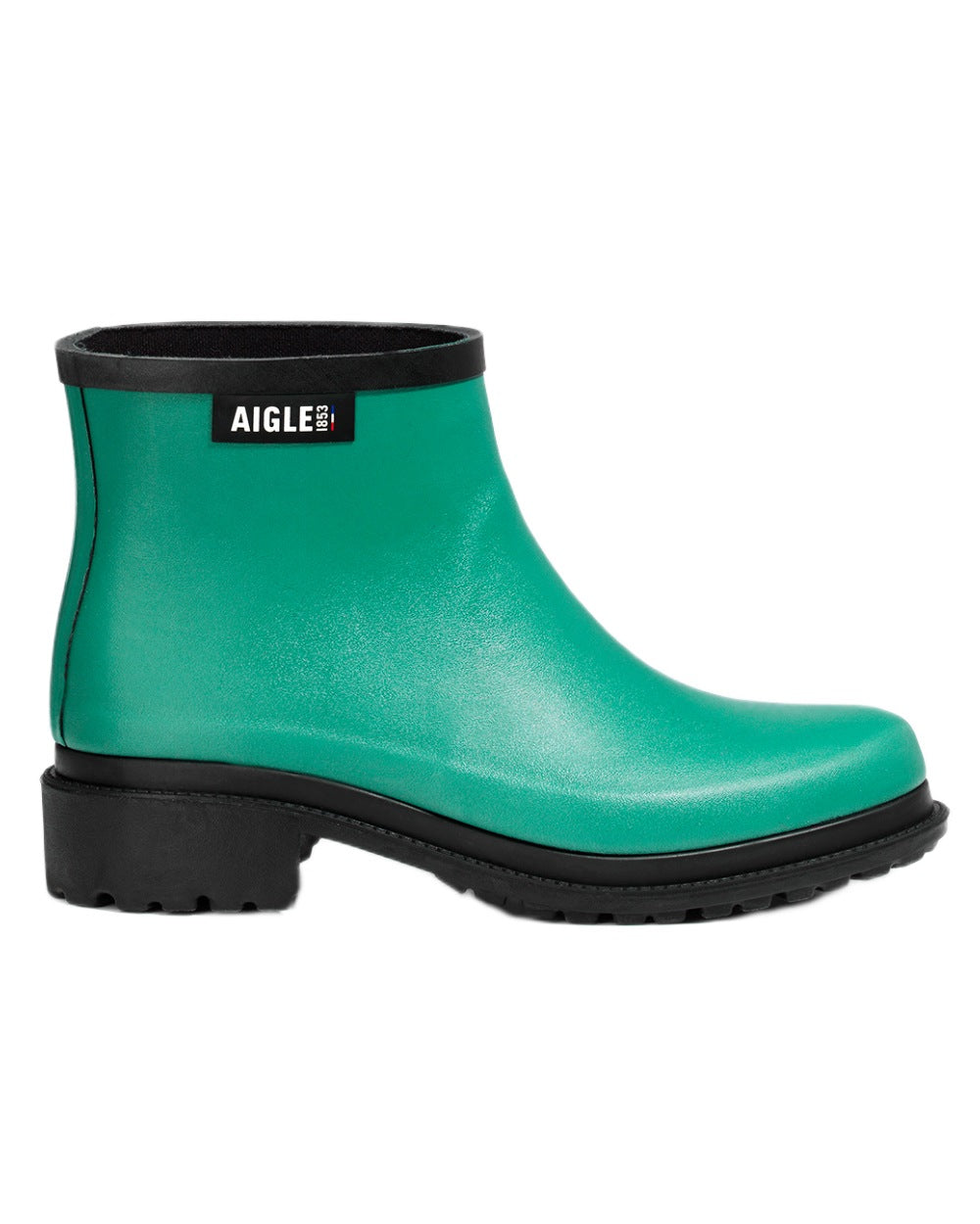 Alhambra FFL coloured Aigle Womens Fulfeel Low Rain Ankle Boots on white background