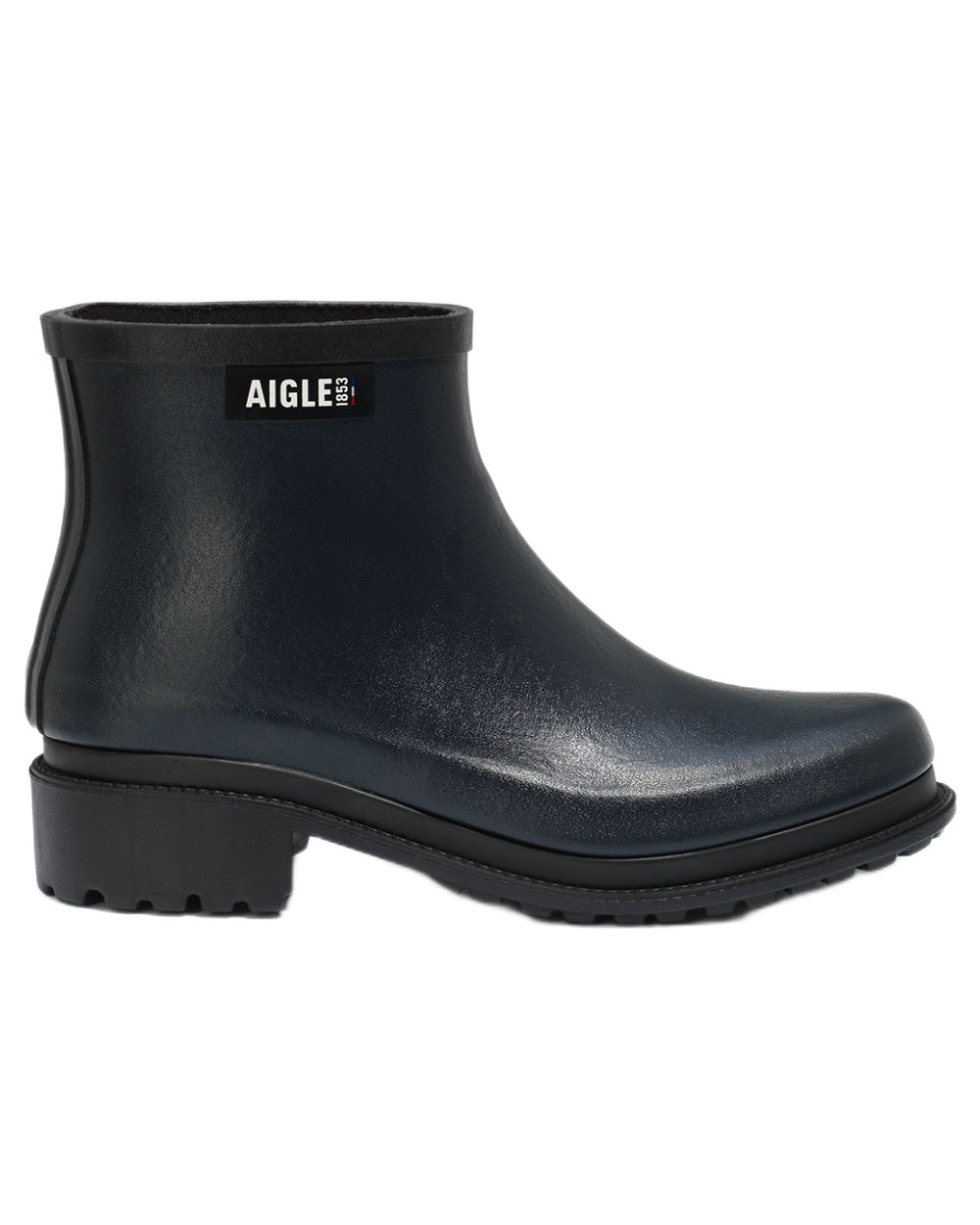 Empire FFL coloured Aigle Womens Fulfeel Low Rain Ankle Boots on white background