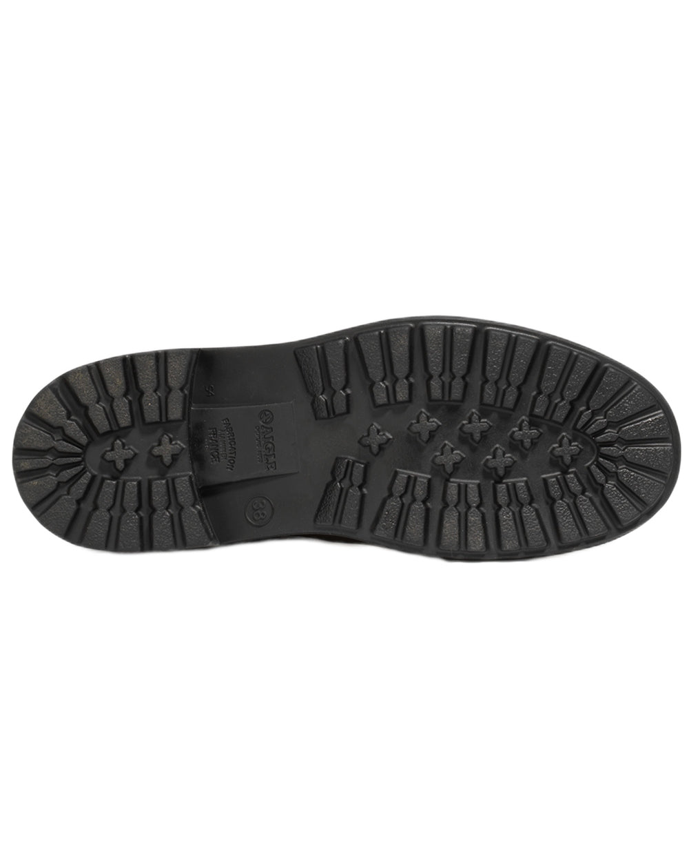 Noir coloured Aigle Womens Macadames Short Wellington Boots on white background