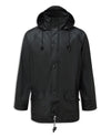 Fort Airflex Fortex Breathable Waterproof Jacket in Black #colour_black