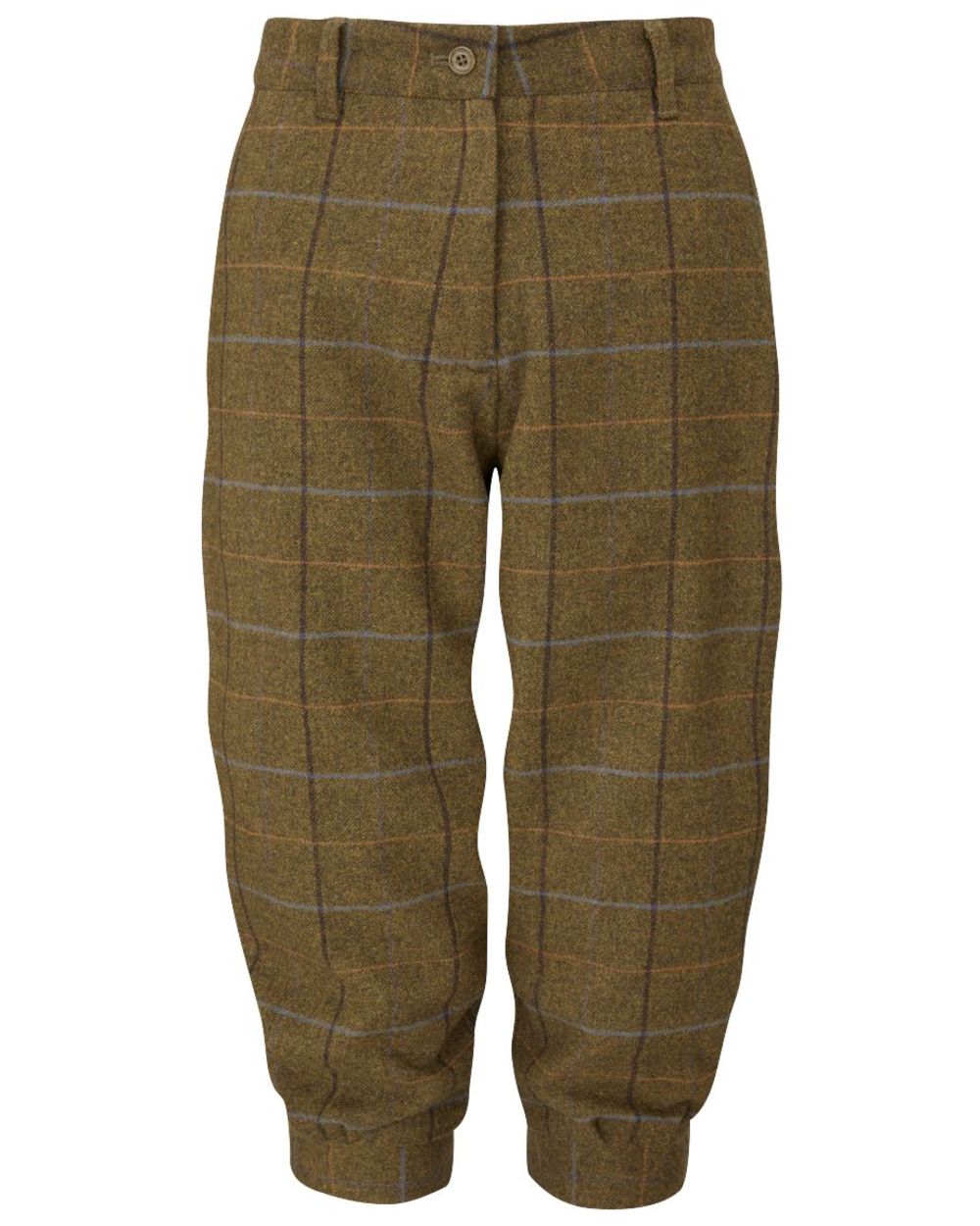 Hazel coloured Alan Paine Combrook Ladies Tweed Breeks on white background