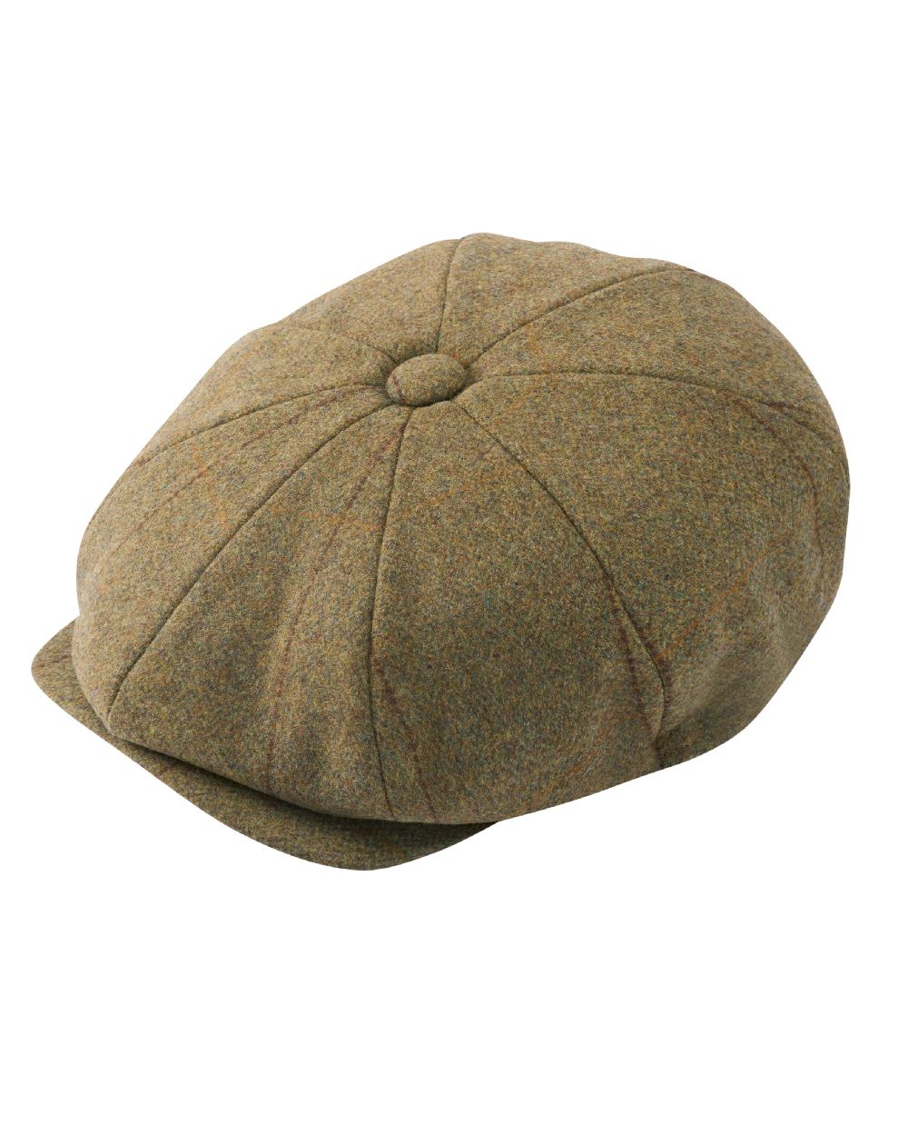 Grove coloured Alan Paine Ladies Combrook Tweed Cap on white background