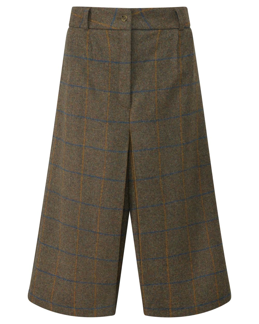 Seabrook coloured Alan Paine Surrey Ladies Tweed Culottes on white background
