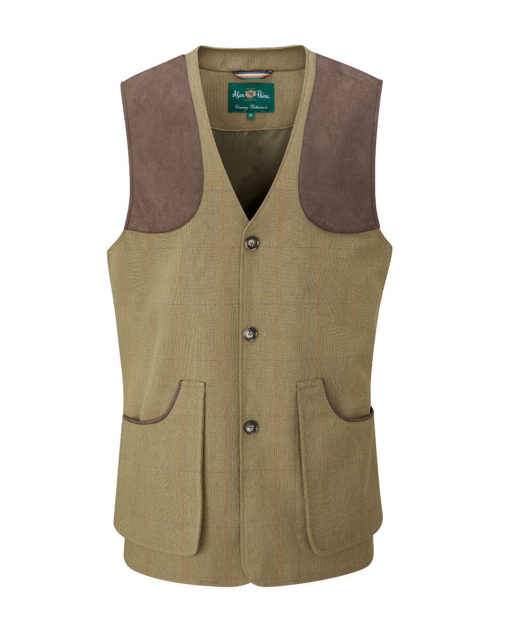 Alan Paine Axford Shooting Waistcoat in Aspen