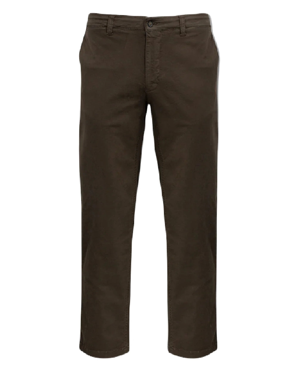 Alan Paine Bamforth Chino Trousers in Olive