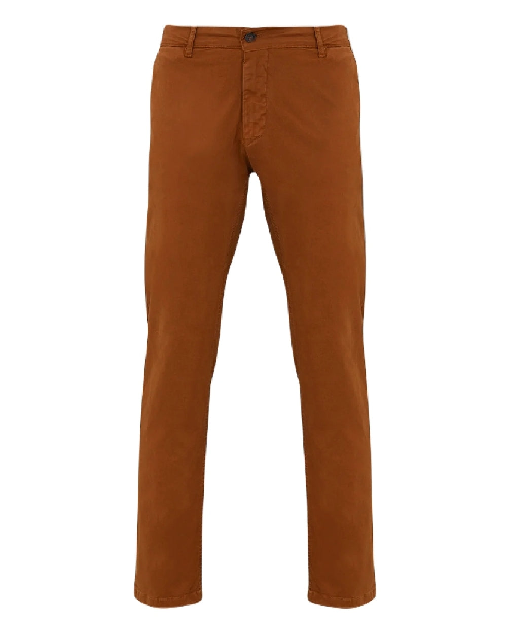 Alan Paine Bamforth Chino Trousers in Tobacco
