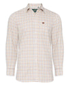 Alan Paine Ilkley Shirt in Brown Check #colour_brown-check