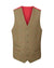Alan Paine Mens Tweed Lined Back Waistcoat in Hawthorn #colour_hawthorn