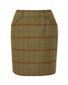 Alan Paine Surrey tweed Knee Length Skirt  #colour_clover