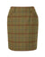 Alan Paine Surrey tweed Knee Length Skirt  #colour_clover