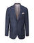 Alan Paine Surrey Mens Tweed Lined Blazer in Navy Check #colour_navy-check