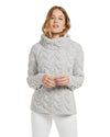 Aran Kinsale Womens Cable Sweater in Feathered Grey #colour_feathered-grey