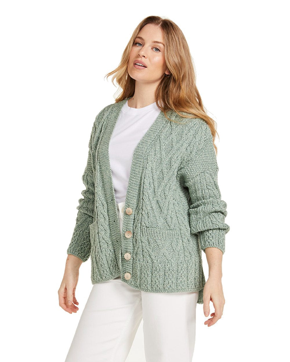 Murphy long cable cardigan hot sale