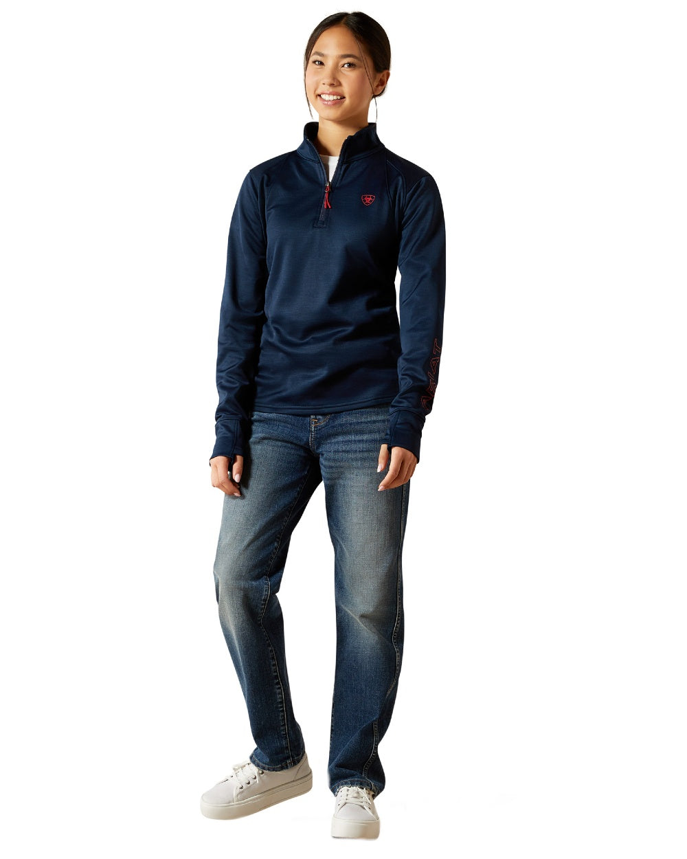 Ariat Childrens Team EQ Half Zip Pullover