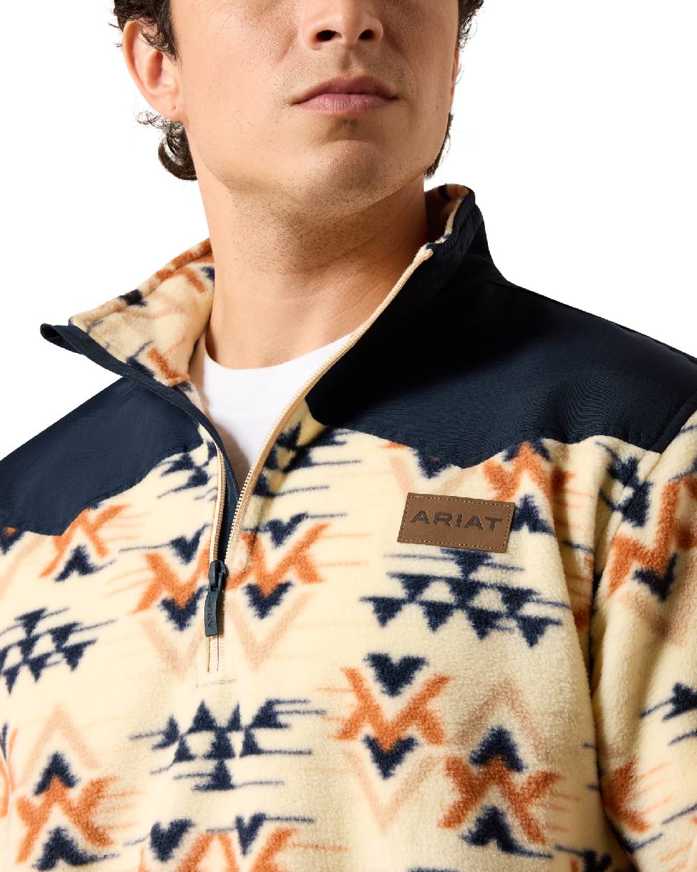 Oxford Tan Arrows coloured Ariat Men&