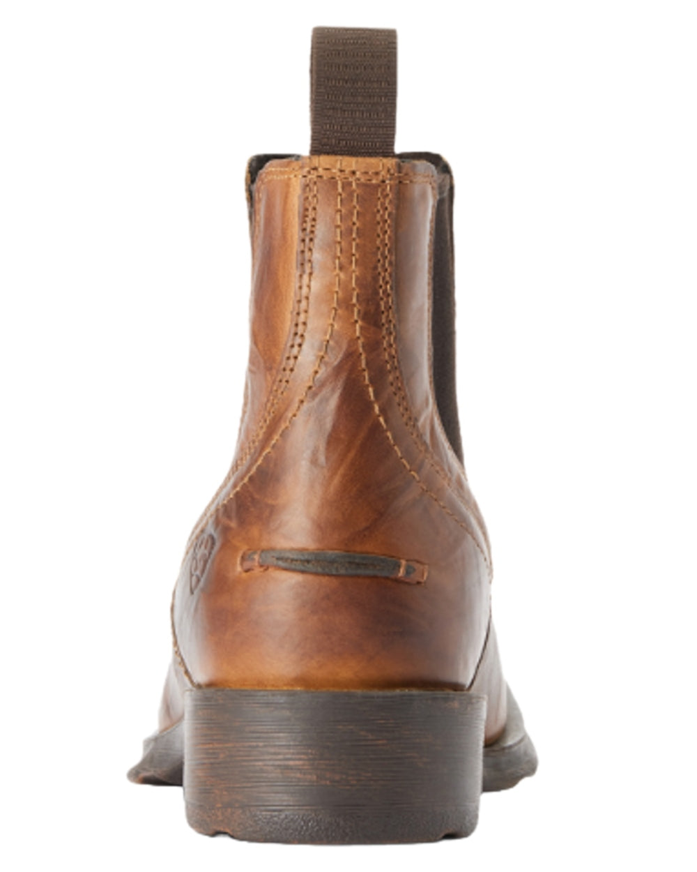 Barn Brown Coloured Ariat Mens Midtown Rambler Western Boots on White background