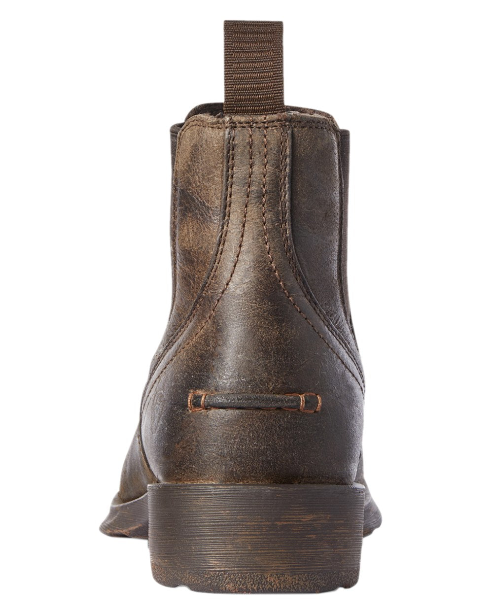 Stone Coloured Ariat Mens Midtown Rambler Western Boots on White background