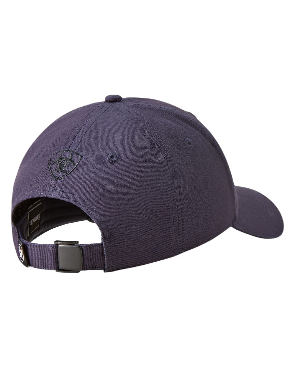 Dark Navy coloured Ariat Show Cap on white background