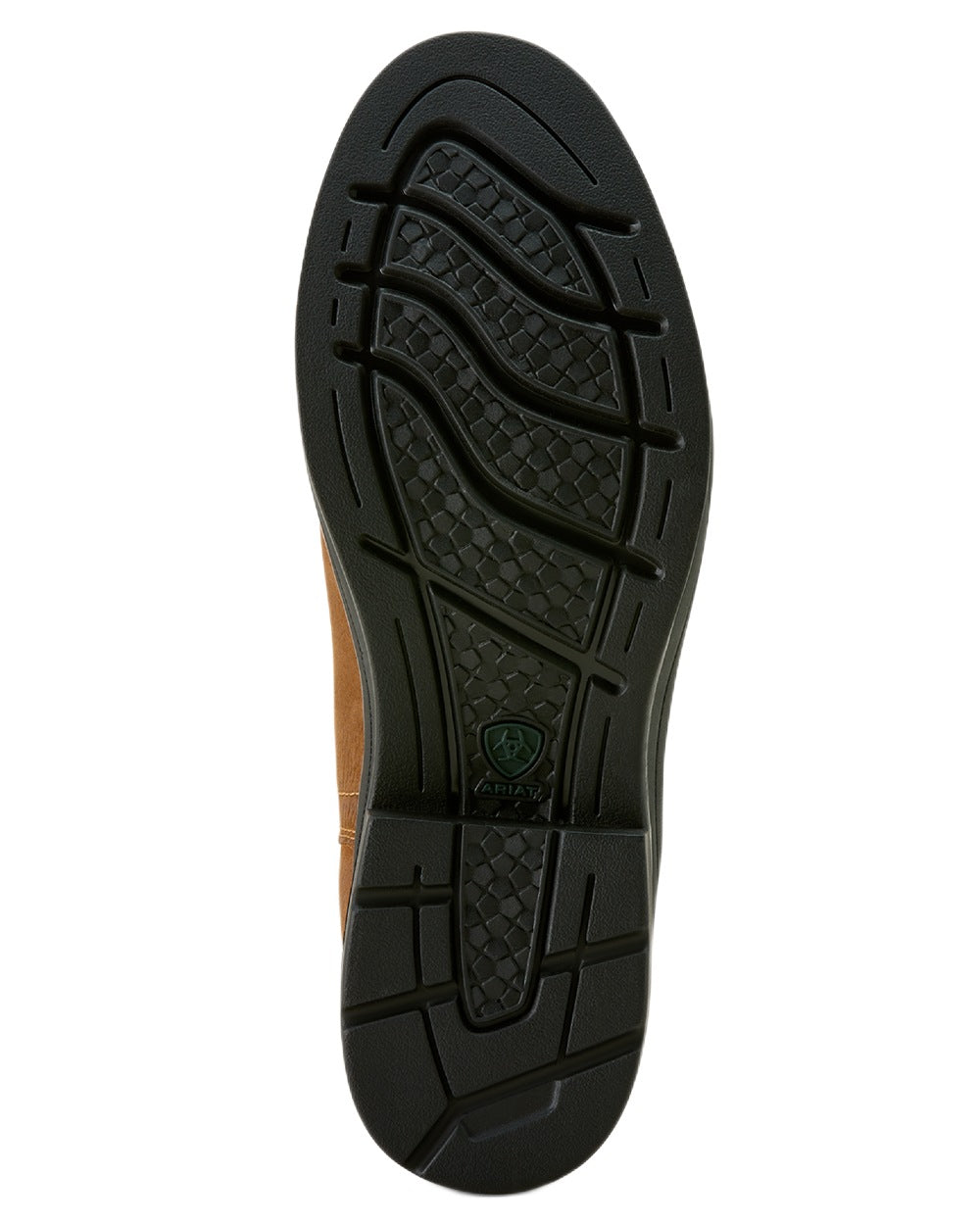 Baked Brown coloured Ariat Womens Bampton Waterproof Boots on white background