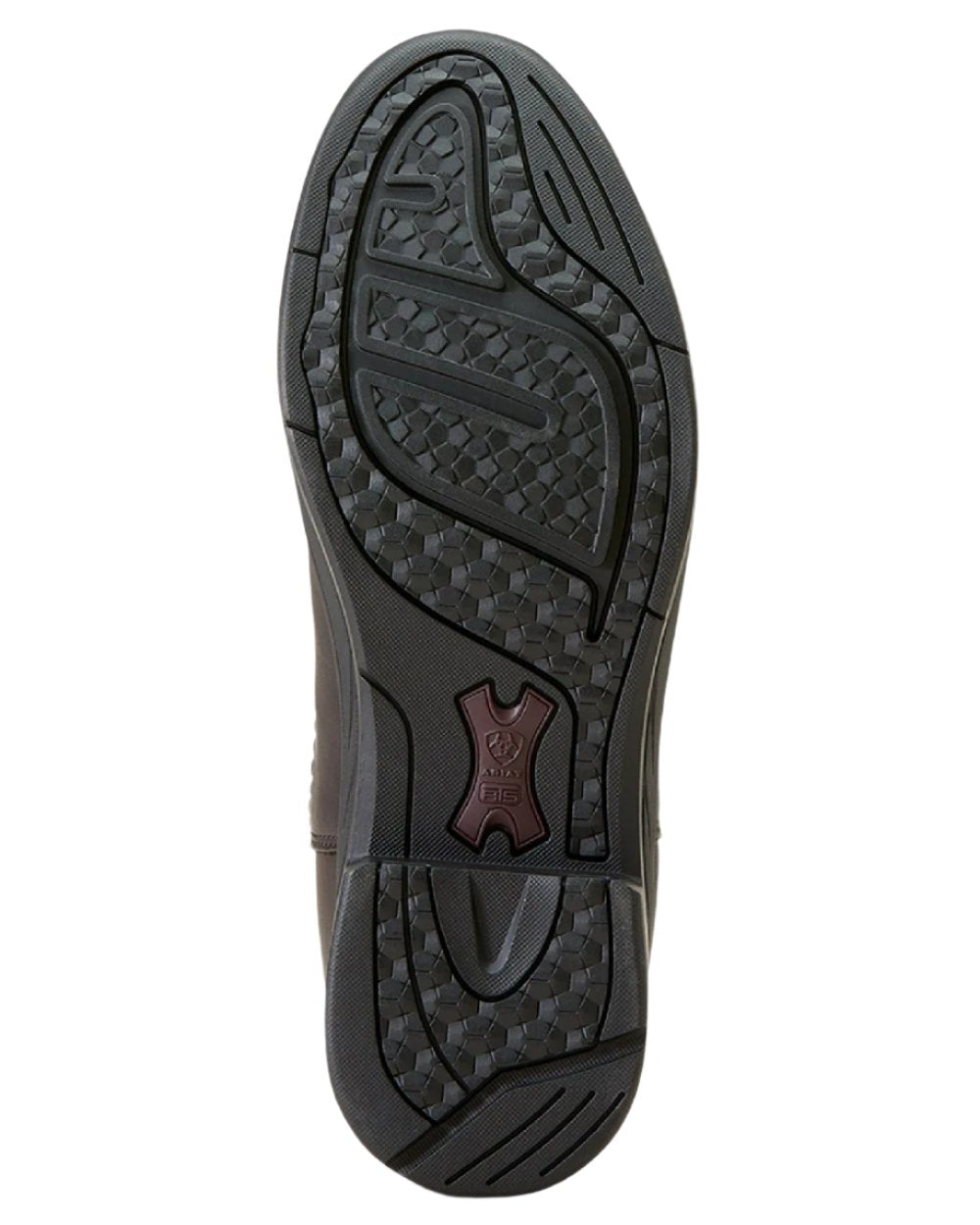 Ebony Brown Coloured Ariat Womens Coniston Max Waterproof Insulated Boot on white background