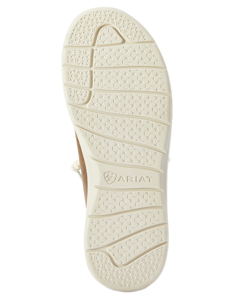Brown Bomber coloured Ariat Womens Hilo Shoes on white background