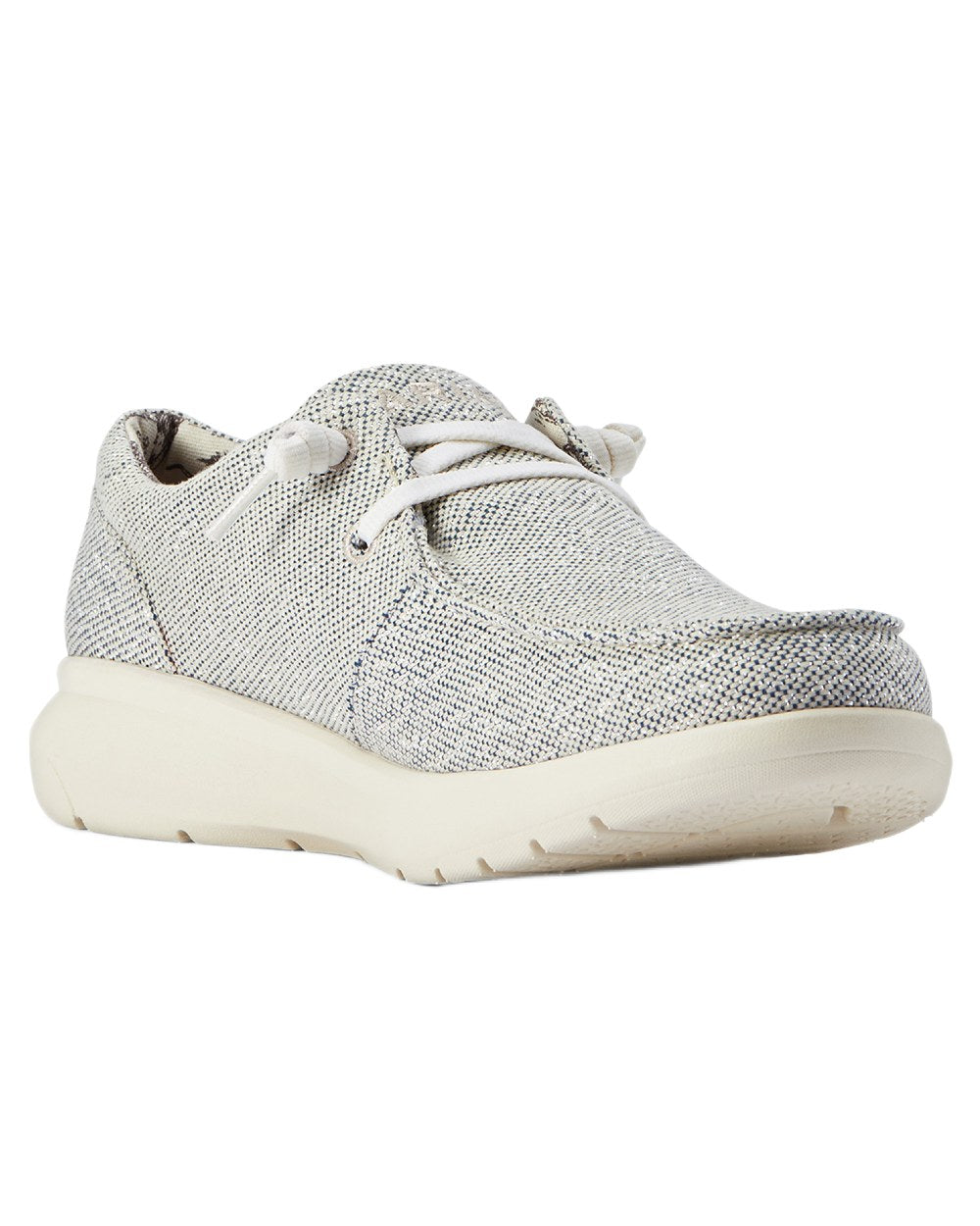 Gallant Grey coloured Ariat Womens Hilo Shoes on white background
