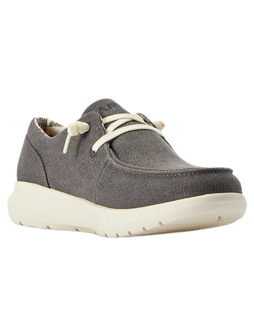 Washed Black coloured Ariat Womens Hilo Shoes on white background