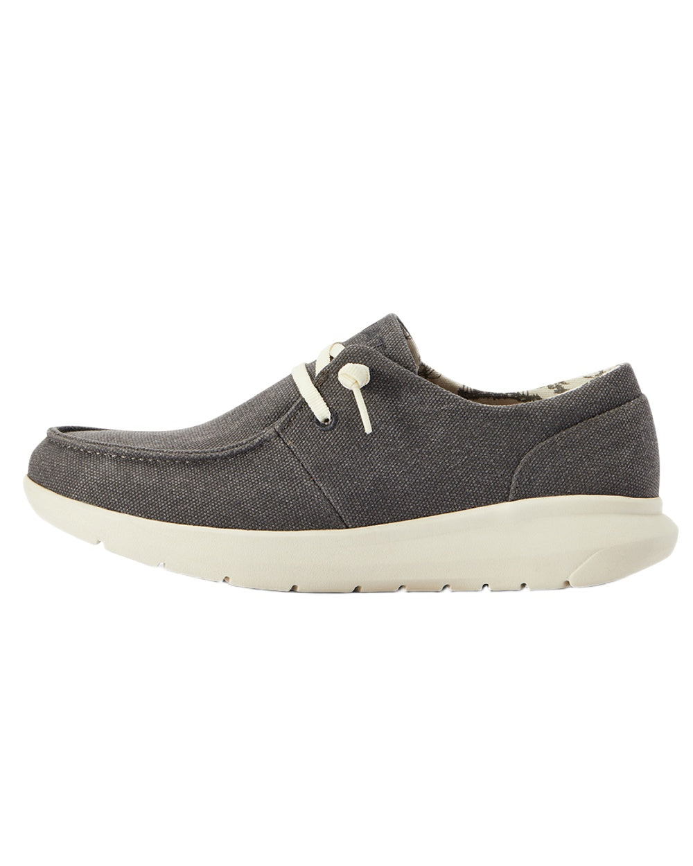Washed Black coloured Ariat Womens Hilo Shoes on white background