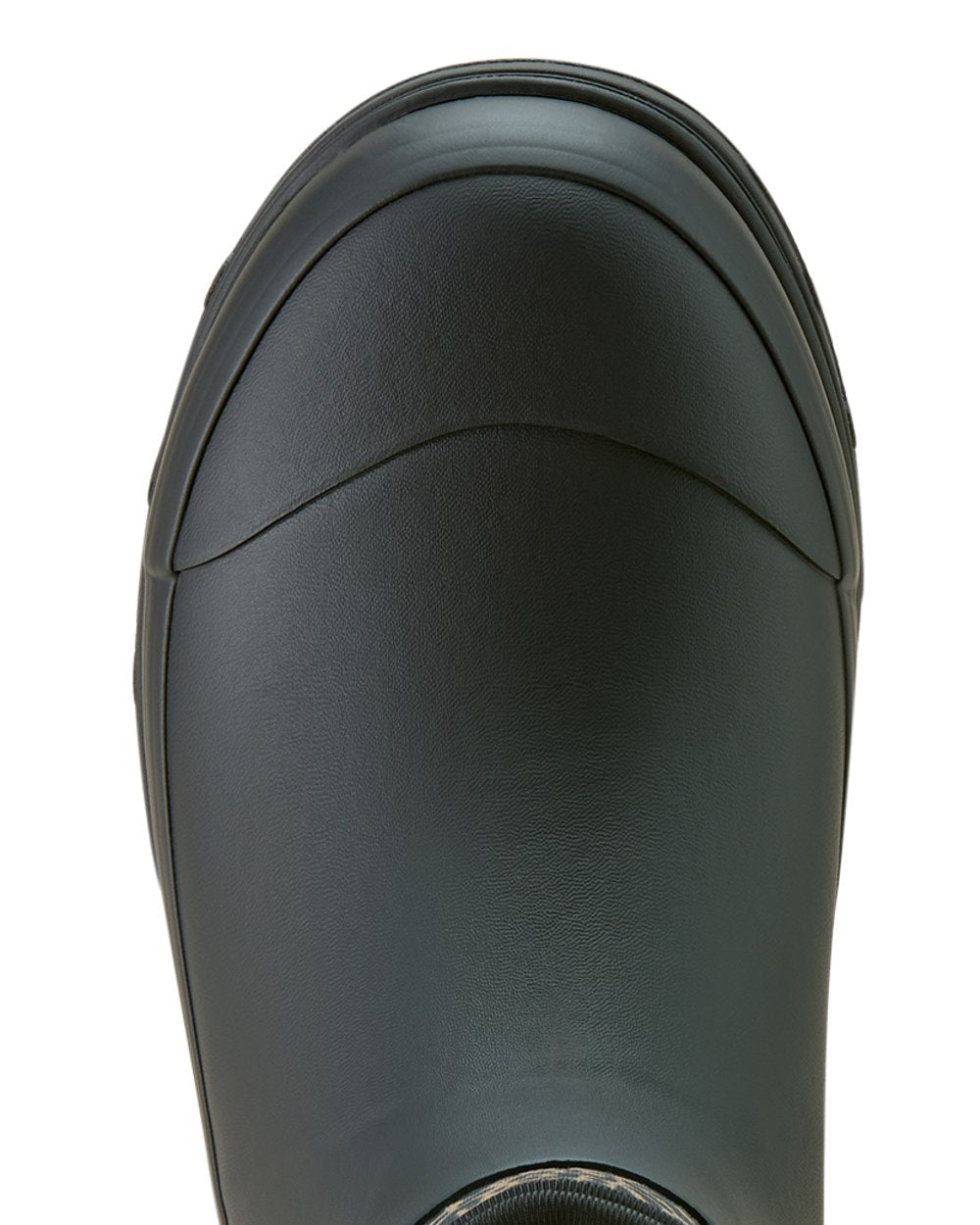 Black coloured Ariat Womens Kelmarsh Shortie Rubber Boots on white background