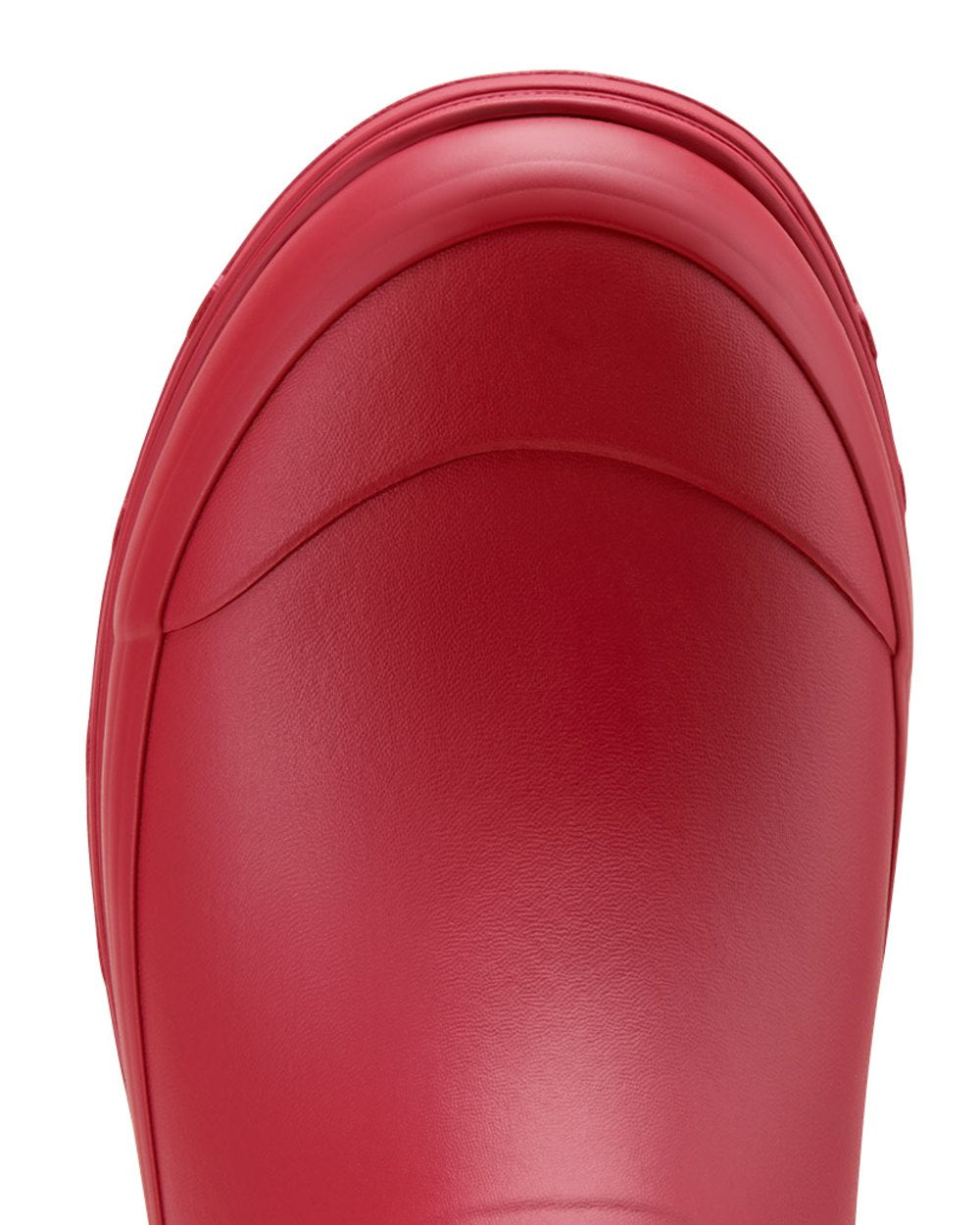 Team Red coloured Ariat Womens Kelmarsh Shortie Rubber Boots on white background