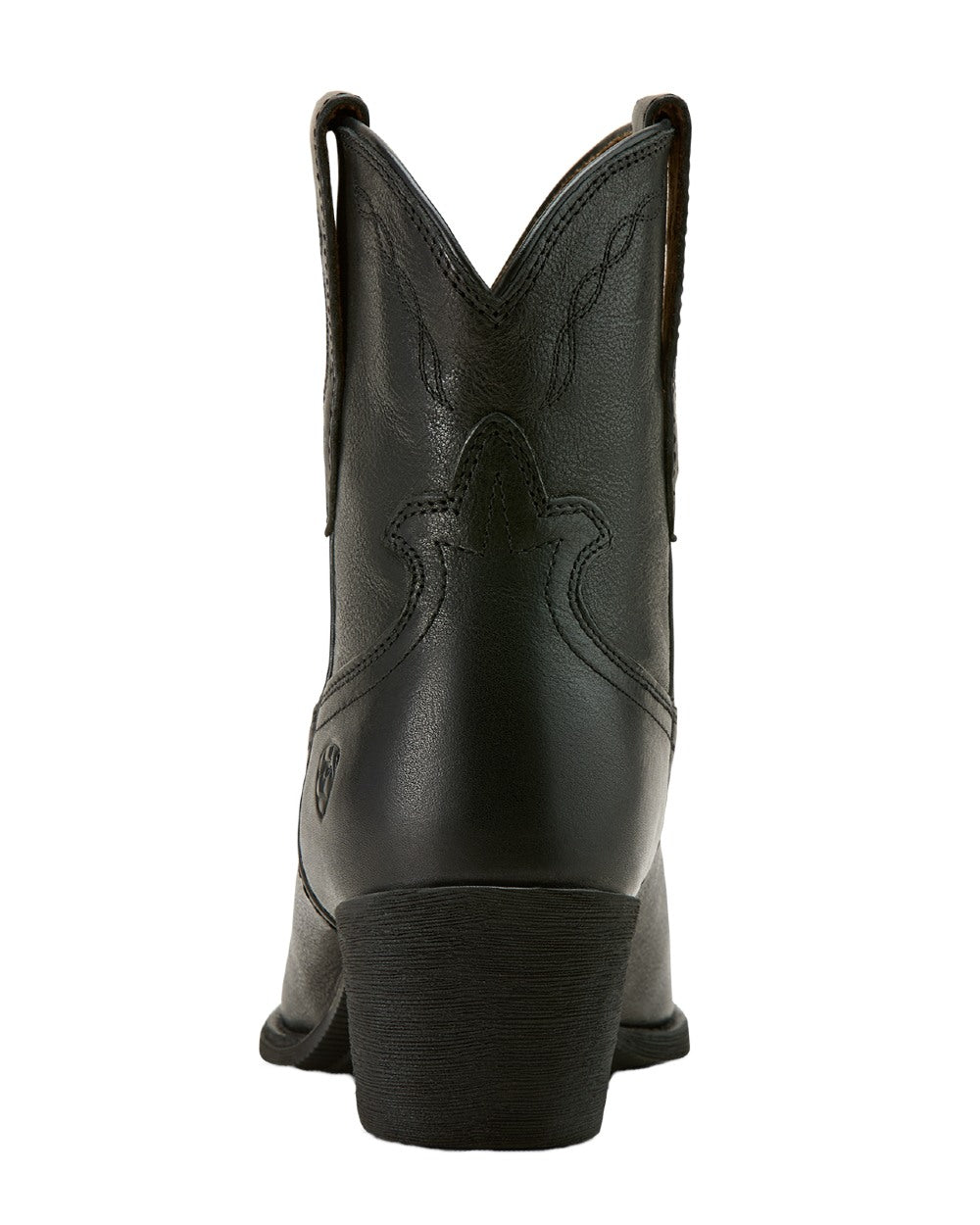 Black Night coloured Ariat Womens Maggie Western Boots on white background