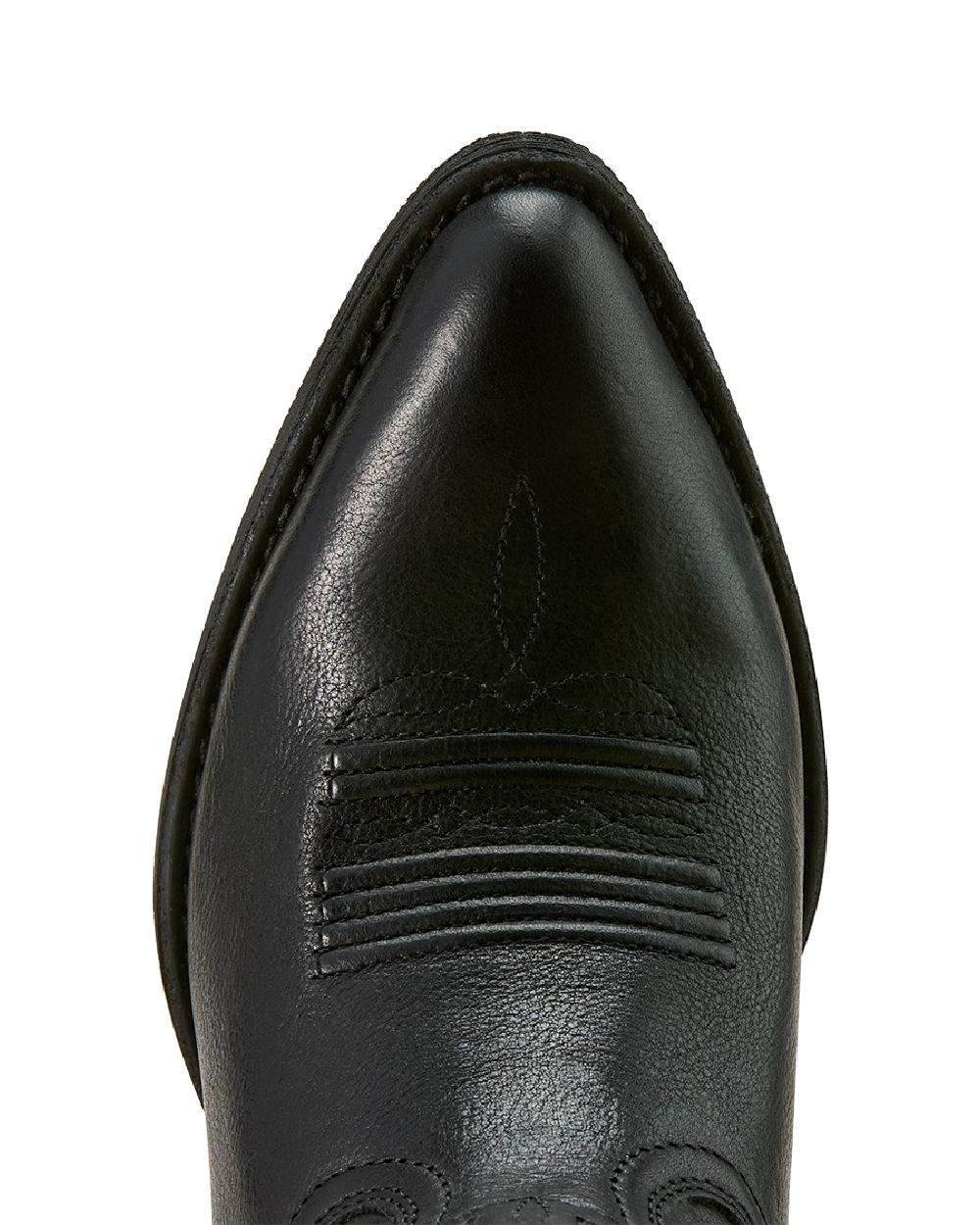 Black Night coloured Ariat Womens Maggie Western Boots on white background