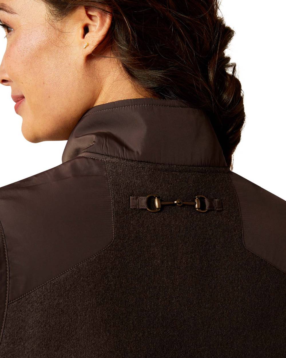 Delicioso coloured Ariat Womens Millbrae Gilet on white background