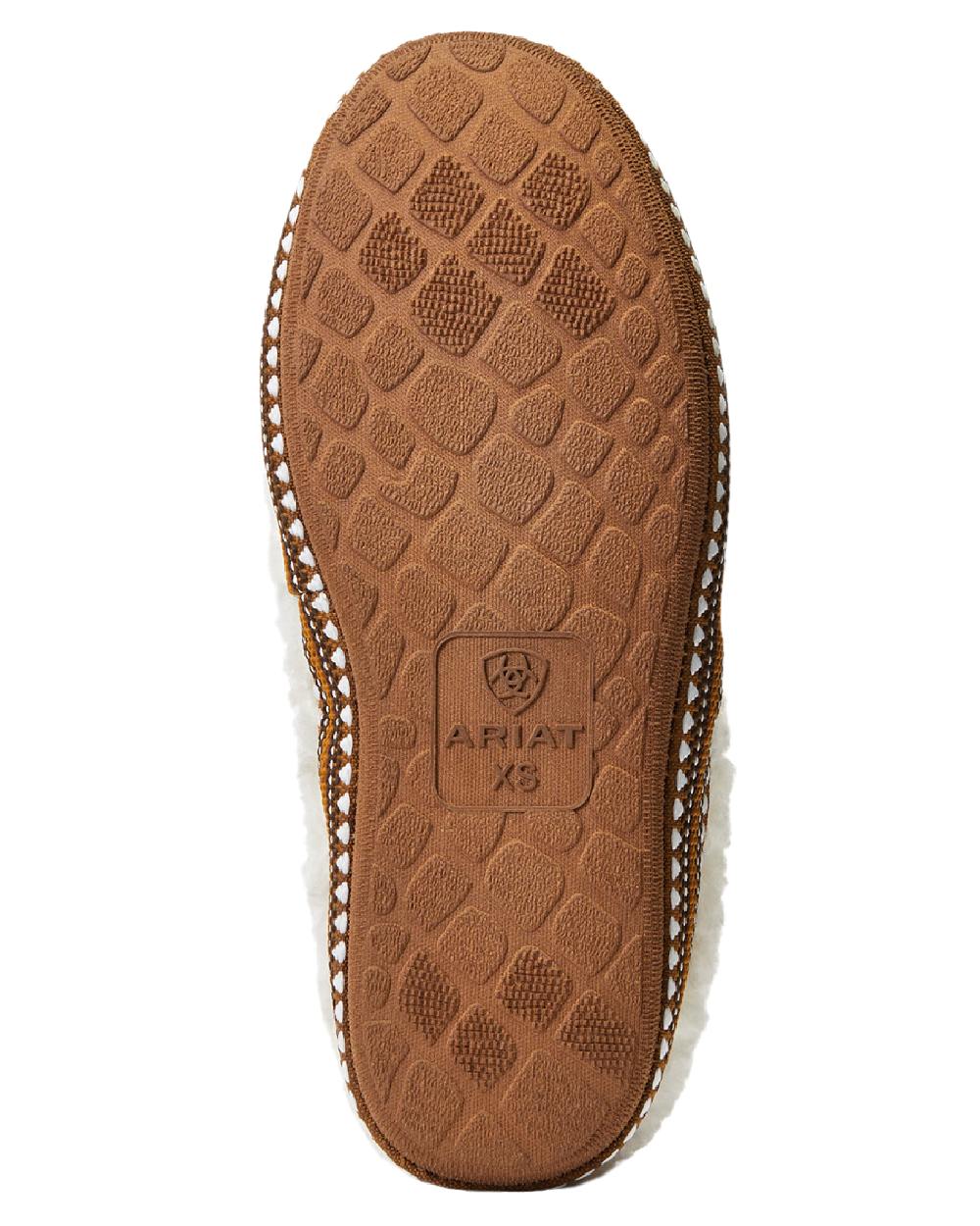 Appaloosa Coloured Ariat Womens Snuggle Slipper on white background