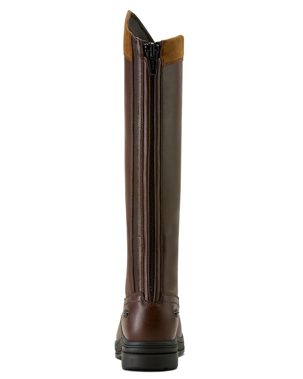 Royal Chocolate coloured Ariat Womens Stamford Waterproof Boots on white background