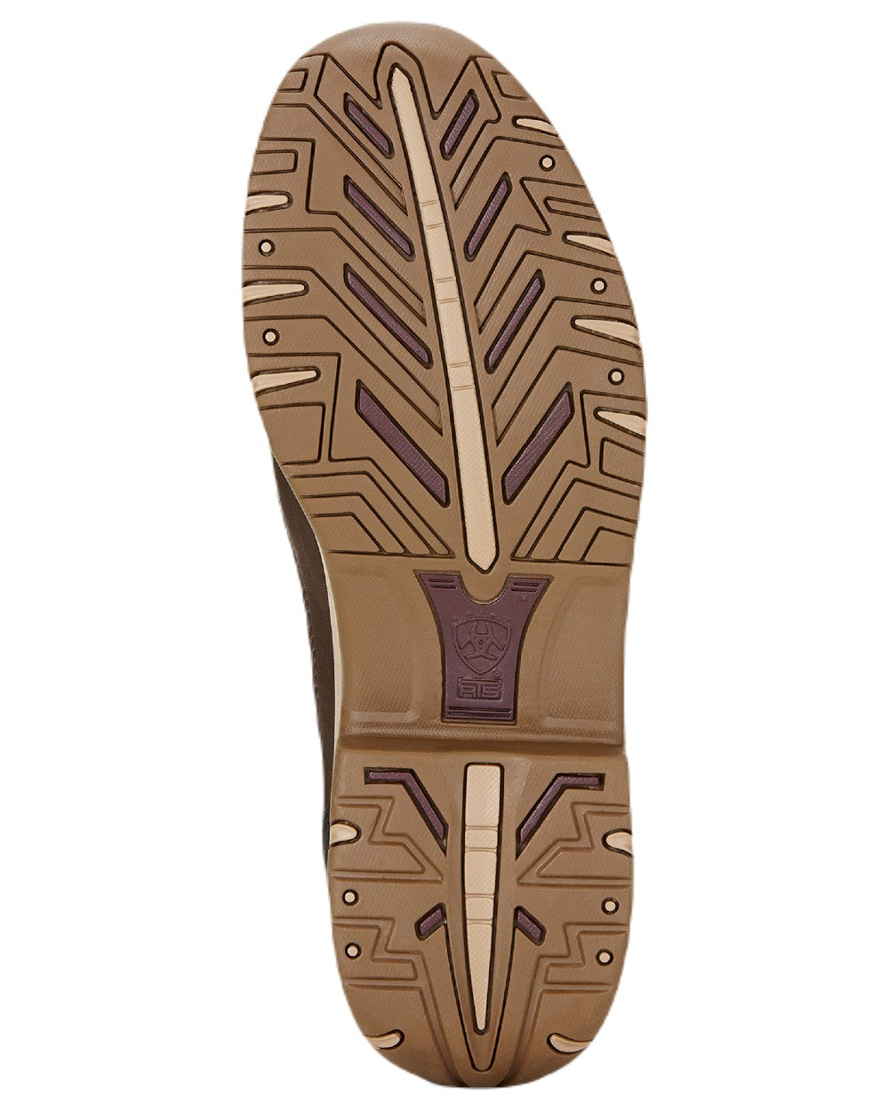 Dark Brown coloured Ariat Womens Telluride II H2O Waterproof Boots on white background